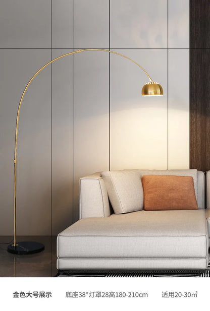 Arched Metal Floor Lamp
