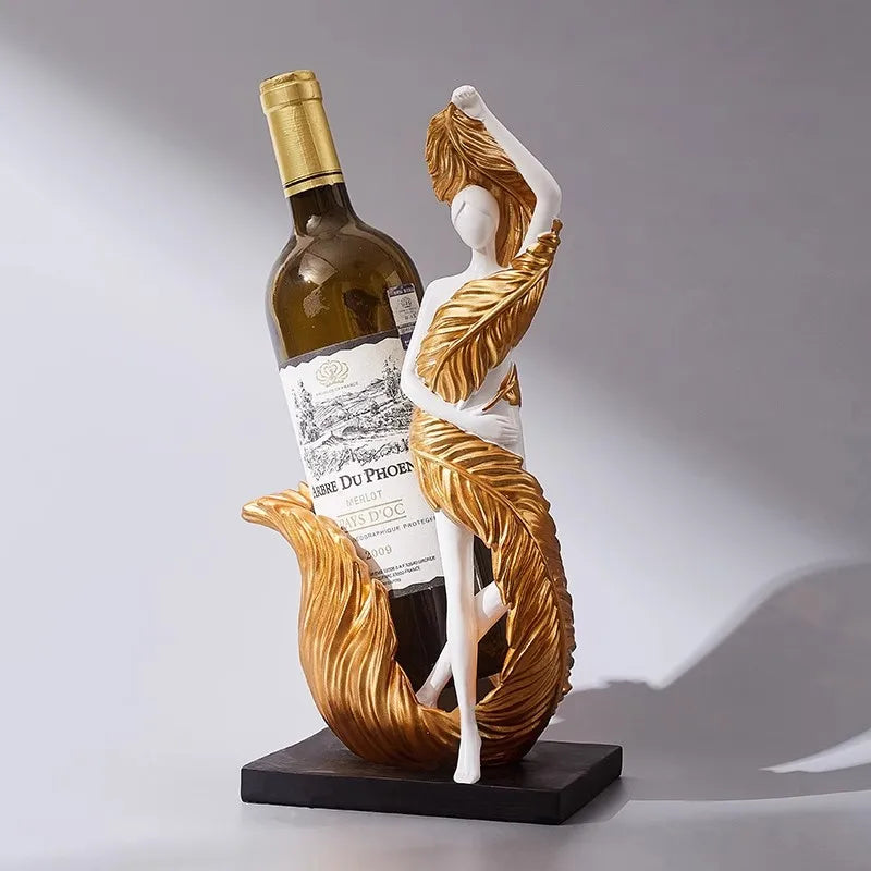 Flowing Drape Wine Holder