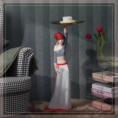 Sculptural Resin Figure Statue