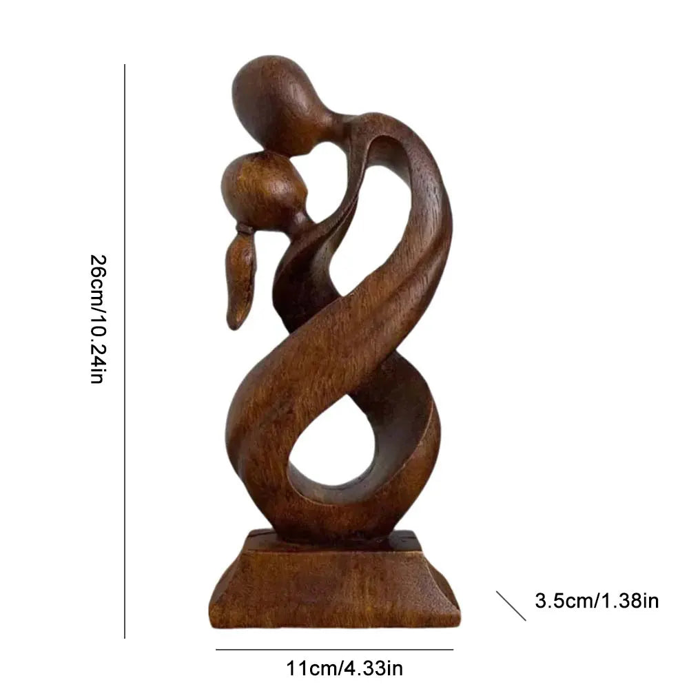 Embracing Couple Statue