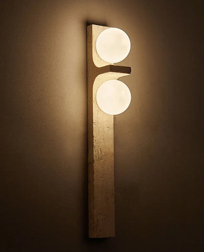 CaveGlow™ Dual Stone Wall Lamp