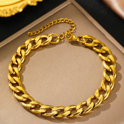 Dominique™ Luxe Kubanische Kettenarmband