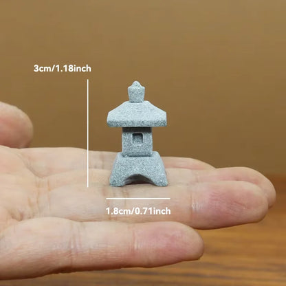 Miniature Sandstone Zen Garden Ornament