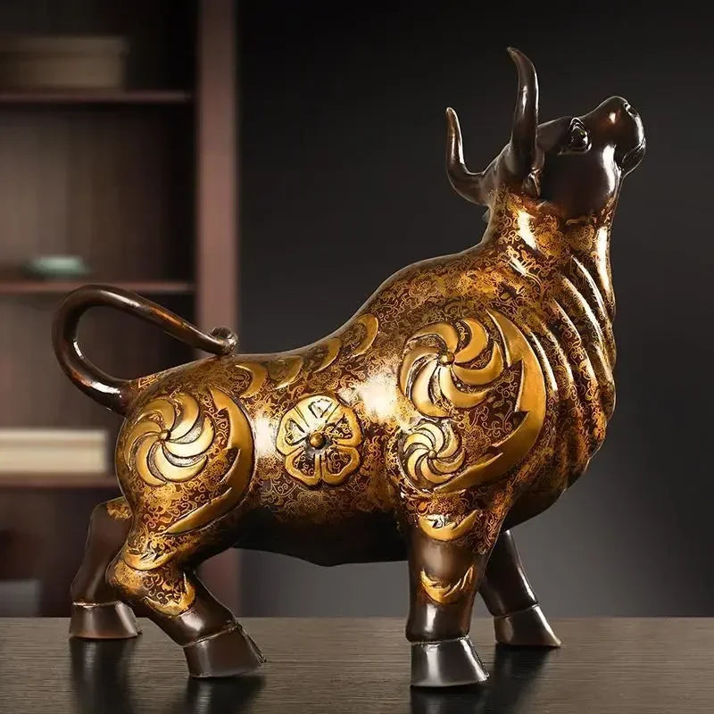 Prosperity Ox™ Copper Sculpture
