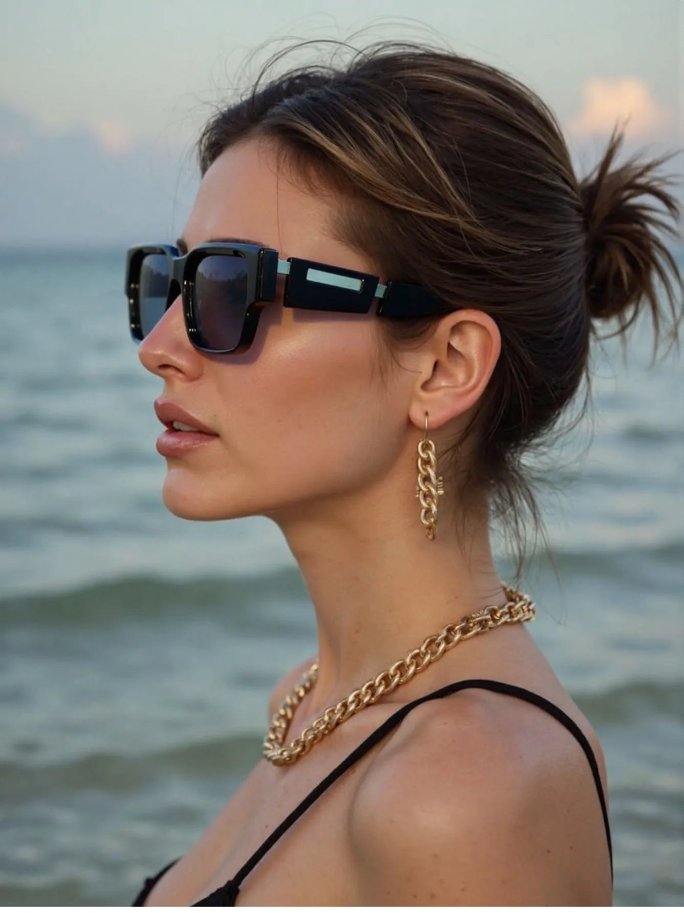 Retro Square Sunglasses – Unisex Vintage Style