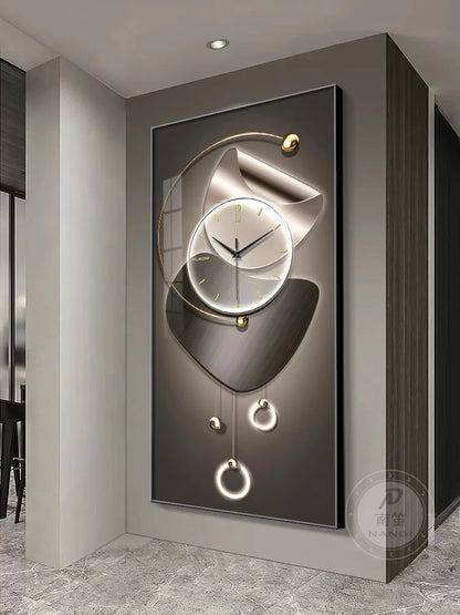 Chronos™ Abstract Wall Clock Art
