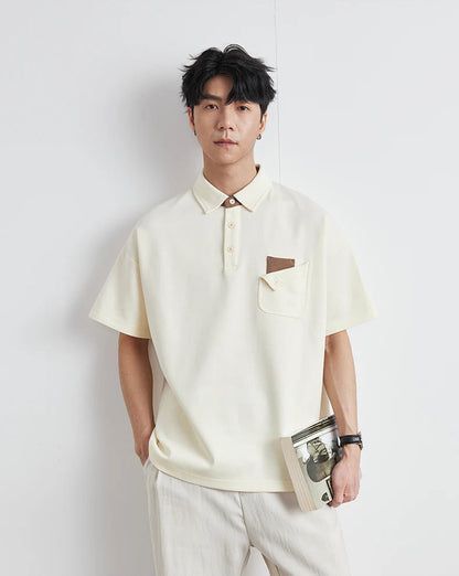 Button Pocket Polo Shirt