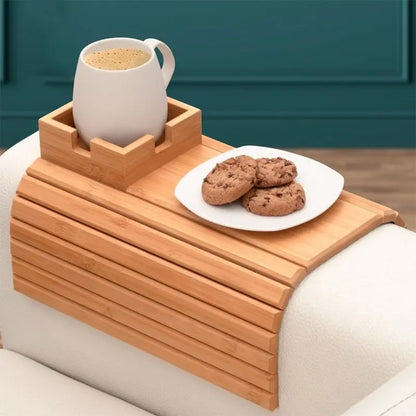 SofaServe™  Wood Couch Tray