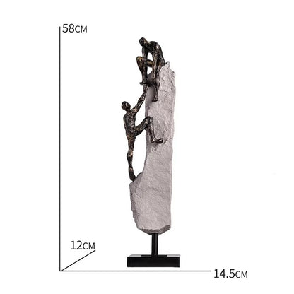 THE ASCENT | Climbing Figures Sculpture