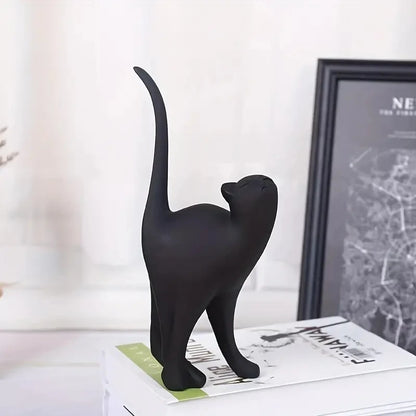 Feline Grace™ Golden Cat Sculpture Set