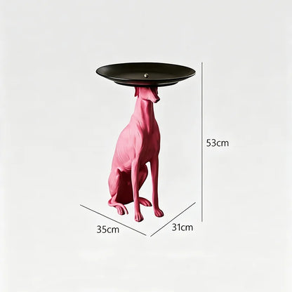 Greyhound Tray-Form Floor Sculpture