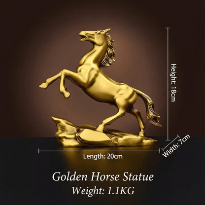 SWIFT VICTORY COLLECTION | Brass Horse Sculptures