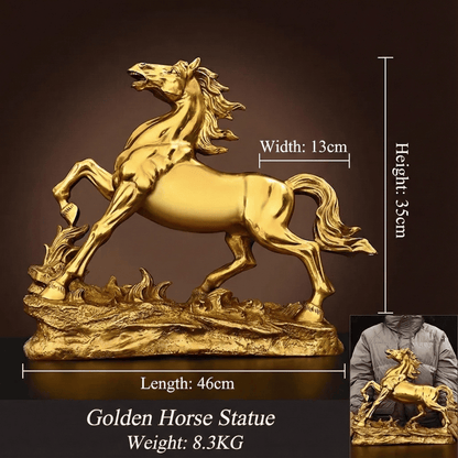 SWIFT VICTORY COLLECTION | Brass Horse Sculptures