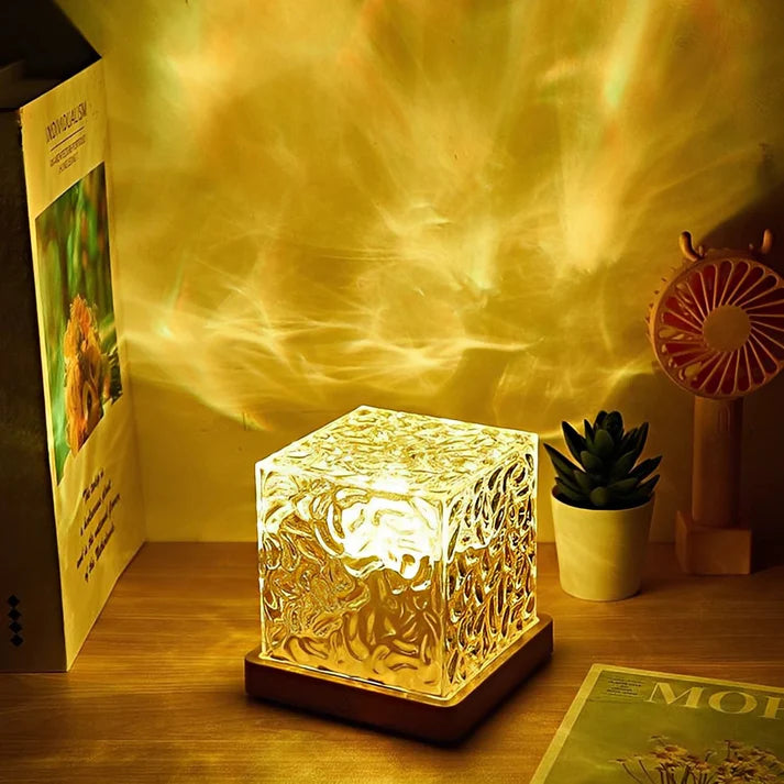 AquaGlow Wave Lamp