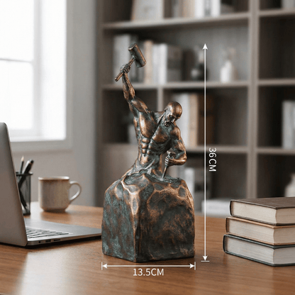 SELF FORGED | Sculptor Figure Sculpture