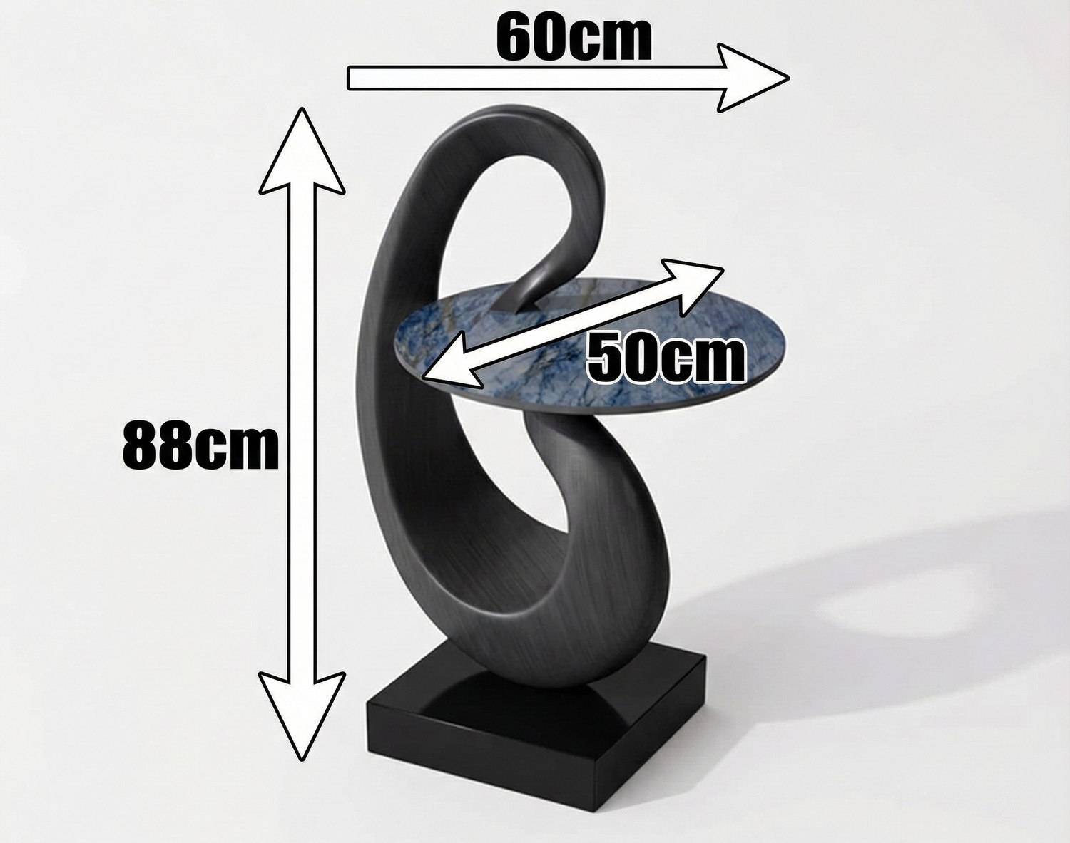 Fluid Form - Sculptural Side Table Collection