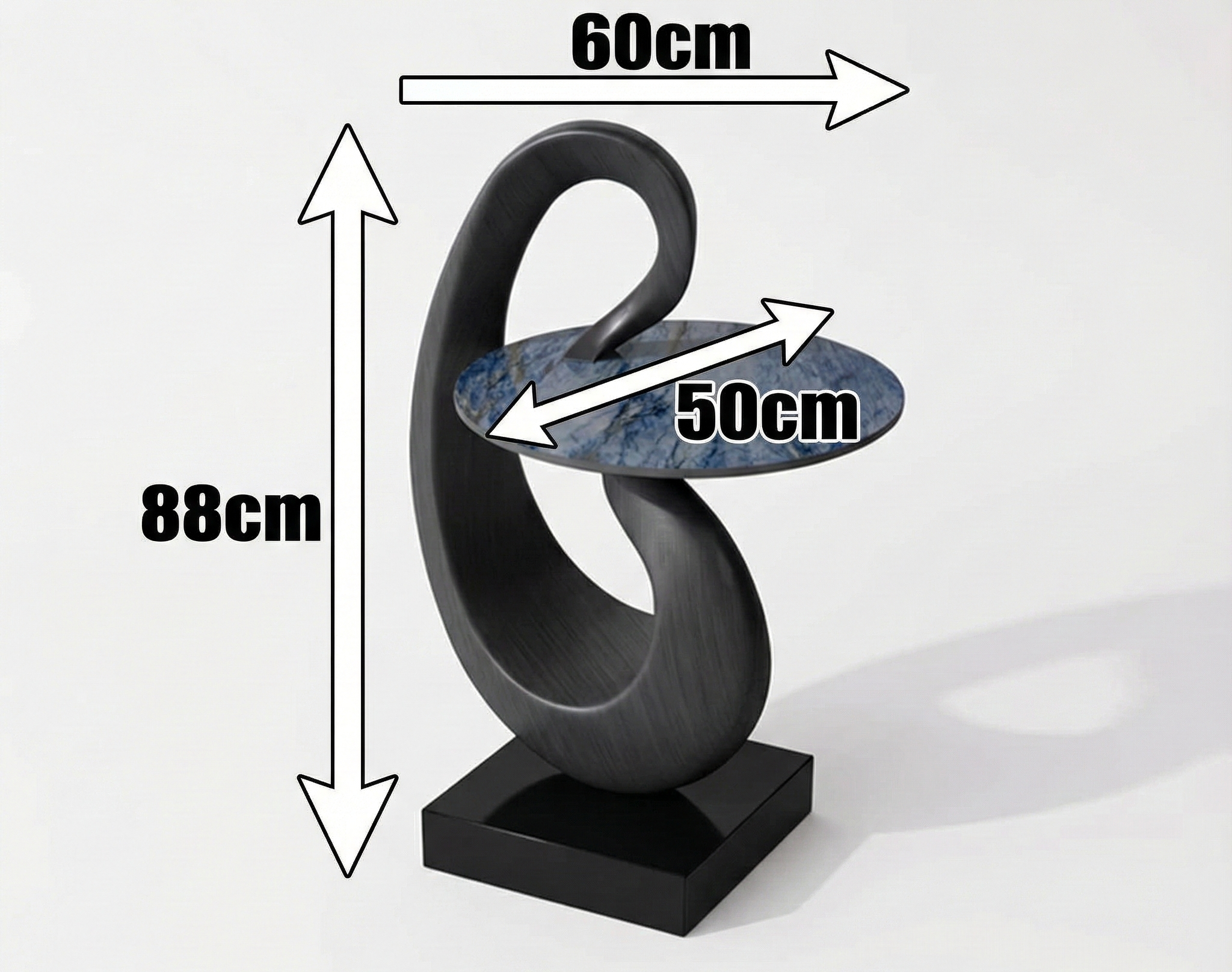 Fluid Form - Sculptural Side Table Collection