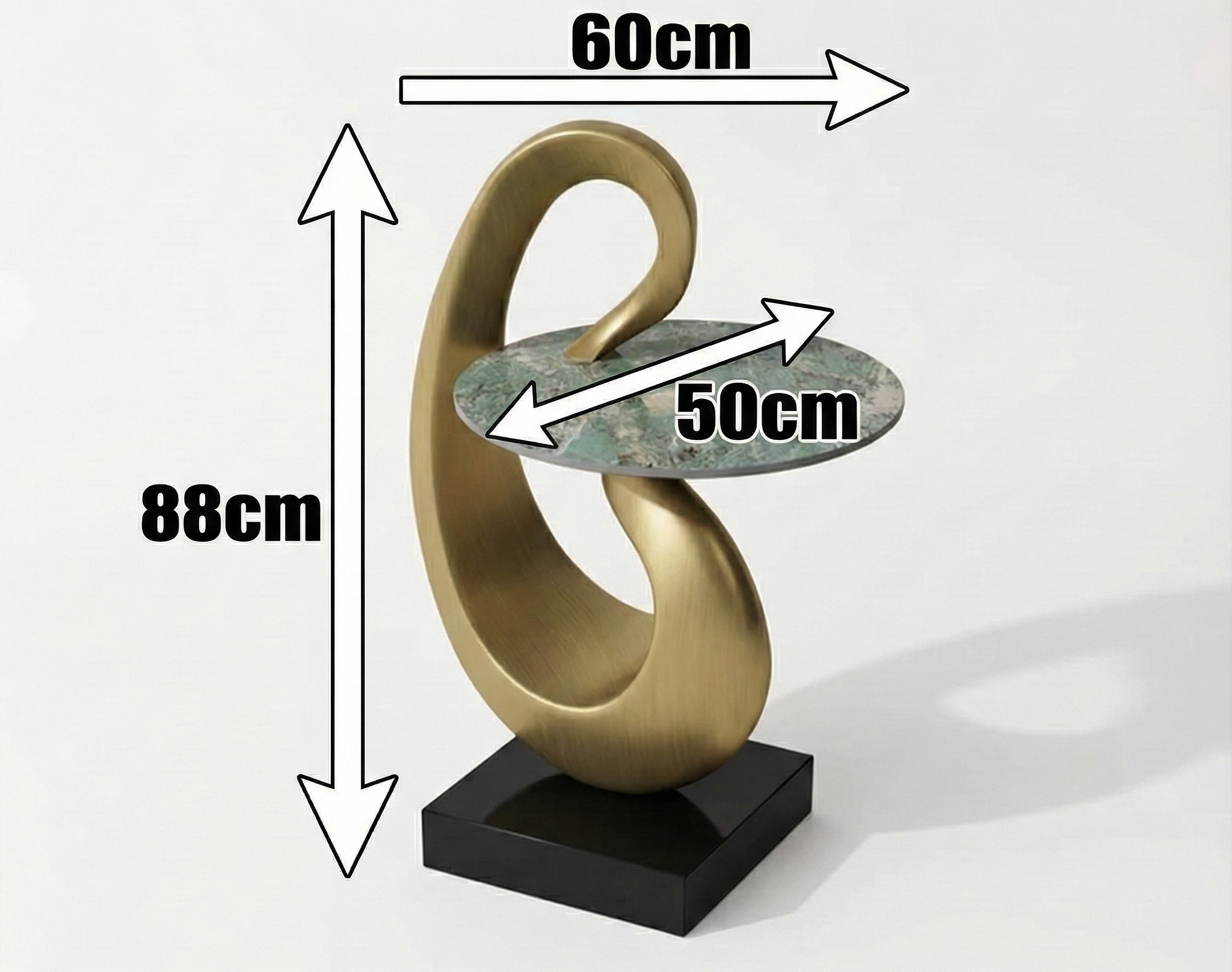 Fluid Form - Sculptural Side Table Collection