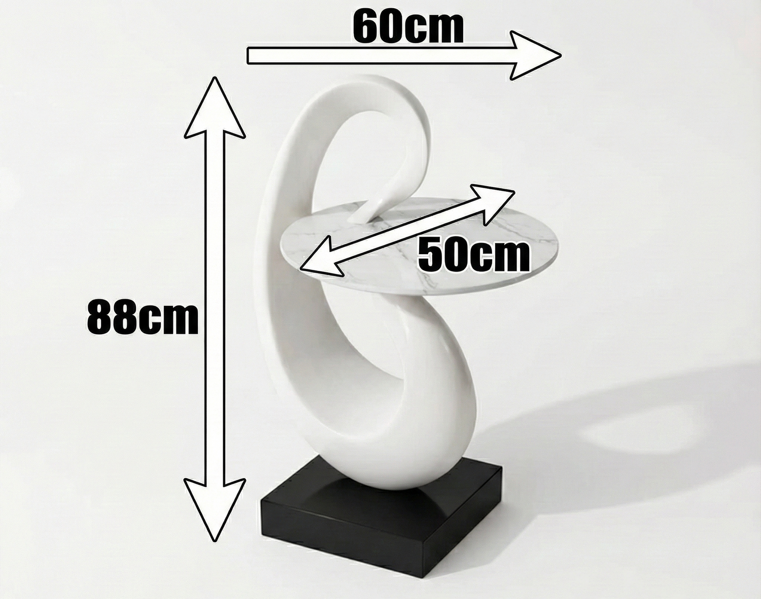 Fluid Form - Sculptural Side Table Collection