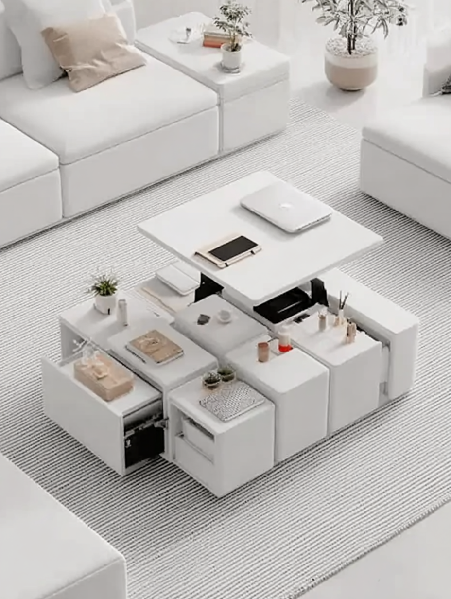 TransformTable™ 3-in-1 Lift-Top Coffee Table